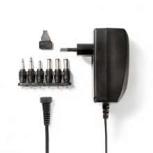 Univerzlis hlzati adapter | 27 W | 3 - 12 V DC | 1.80 m | 2.25 A A | 6 plug(s) | Fekete