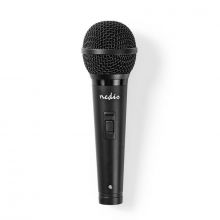 Nedis MPWD25BK vezetkes mikrofon, 5m, fekete