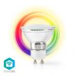 Nedis Nedis WIFILC10CRGU10 SmartLife RGB LED izz, GU10, 5W, 330 lm, meleg/hideg fehr s RGB